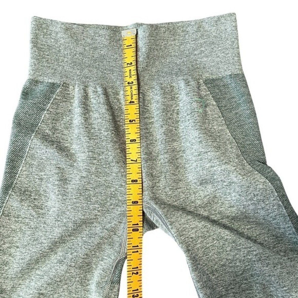 Gymshark Womens Compression Shorts Size S Green High Waist Compression Athletic‎ - Picture 5 of 6